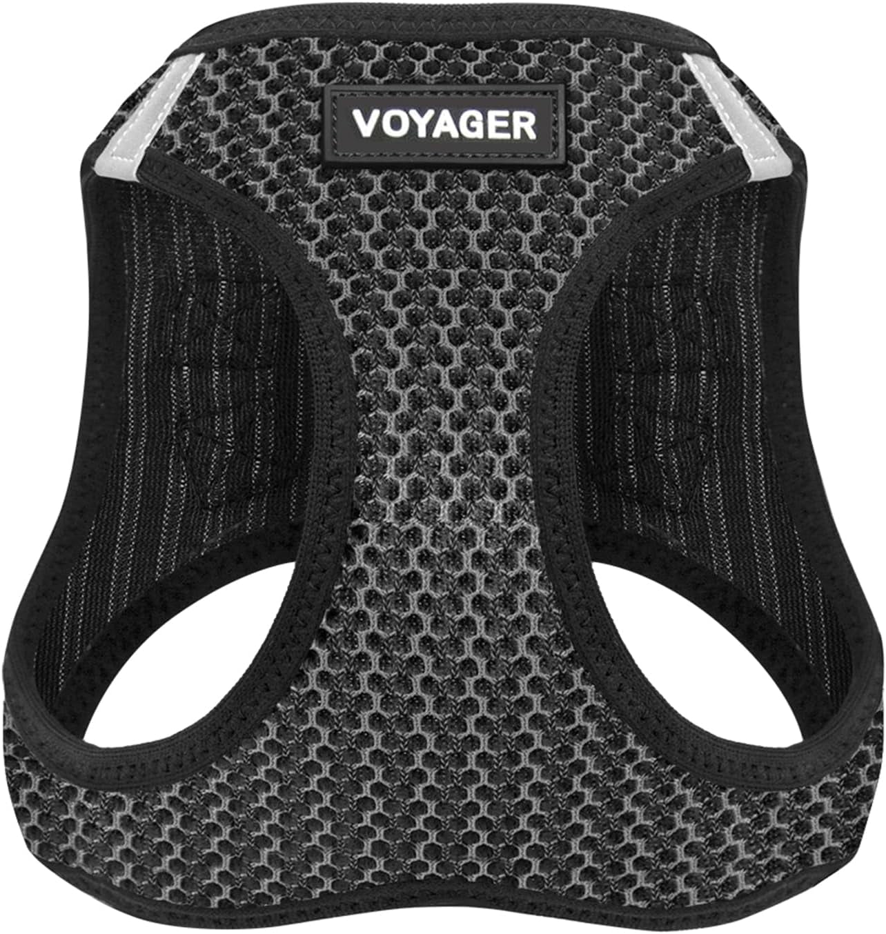 Voyager Step-In Air Dog Harness – No-Pull, Reflective Mesh Vest for Small & Medium Dogs & Cats – Secure Fit with Hook & Loop, Buckle & Double D-Rings – All-Weather, Fuchsia (Size S)/ Real Petential