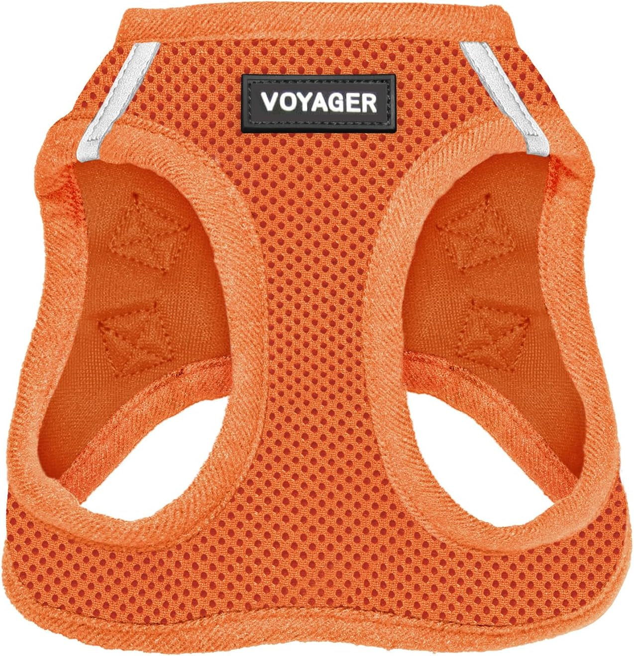 Voyager Step-In Air Dog Harness – No-Pull, Reflective Mesh Vest for Small & Medium Dogs & Cats – Secure Fit with Hook & Loop, Buckle & Double D-Rings – All-Weather, Fuchsia (Size S)/ Real Petential     