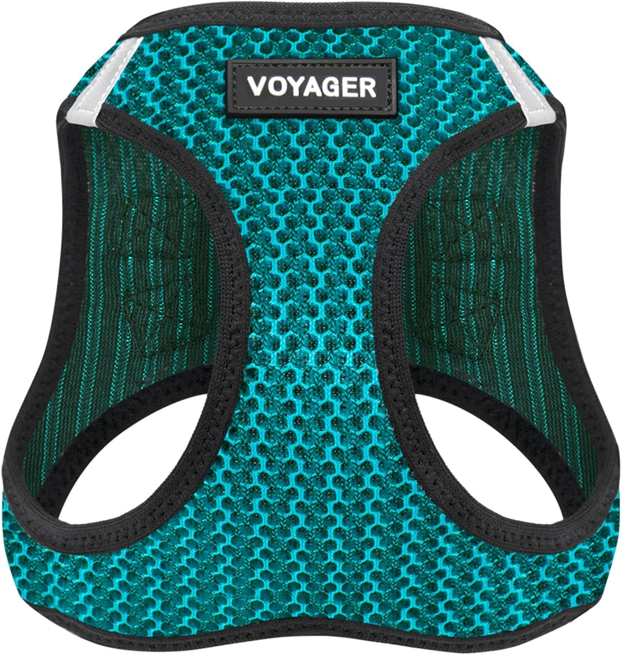 Voyager Step-In Air Dog Harness – No-Pull, Reflective Mesh Vest for Small & Medium Dogs & Cats – Secure Fit with Hook & Loop, Buckle & Double D-Rings – All-Weather, Fuchsia (Size S)/ Real Petential     