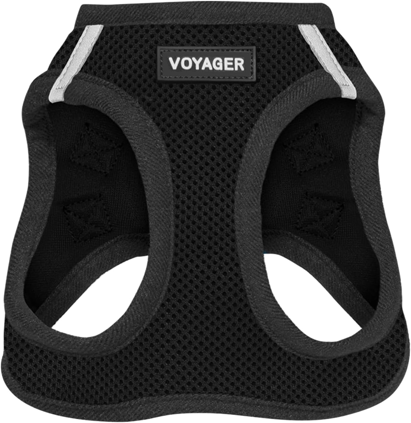 Voyager Step-In Air Dog Harness – No-Pull, Reflective Mesh Vest for Small & Medium Dogs & Cats – Secure Fit with Hook & Loop, Buckle & Double D-Rings – All-Weather, Fuchsia (Size S)/ Real Petential     