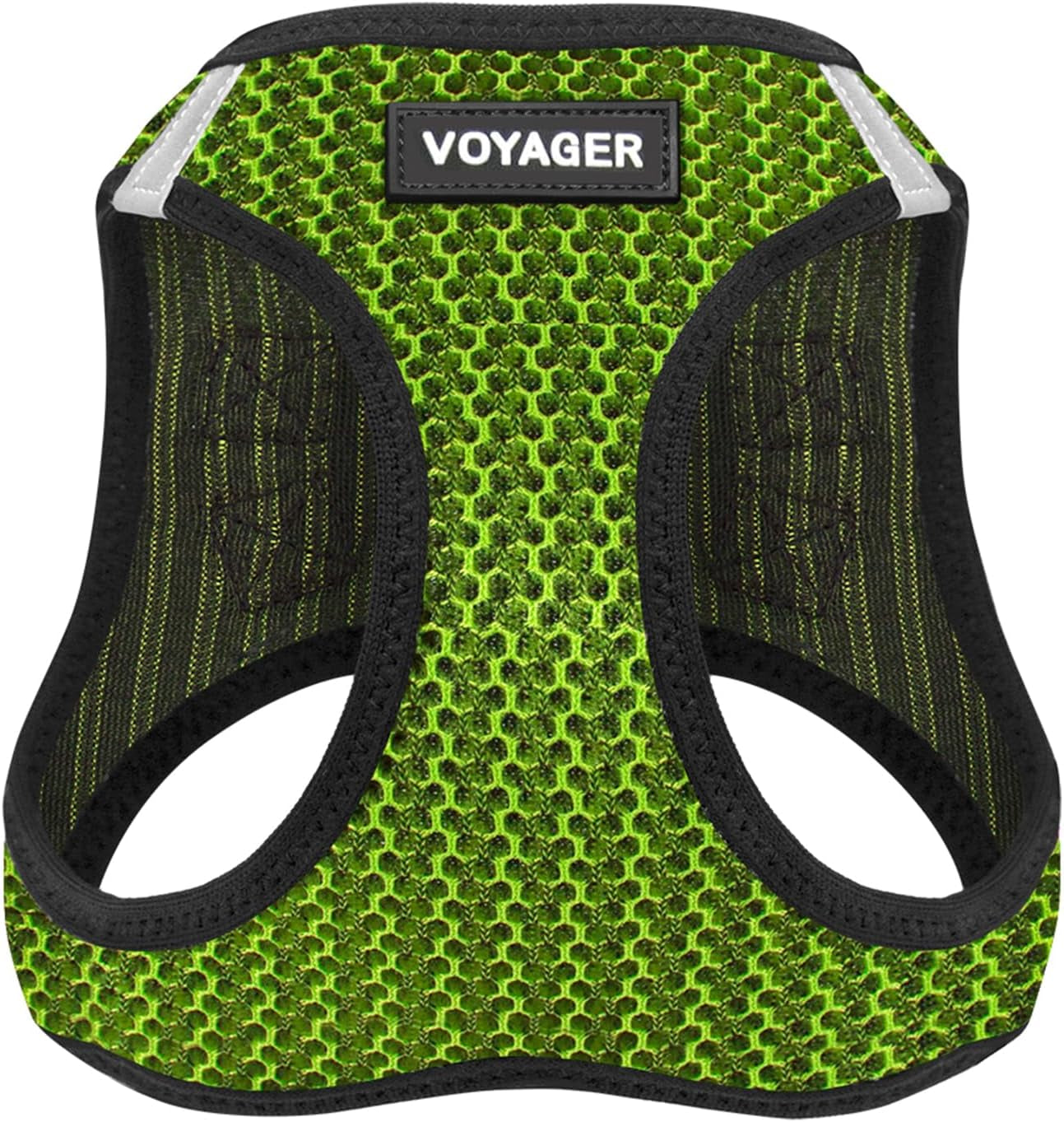 Voyager Step-In Air Dog Harness – No-Pull, Reflective Mesh Vest for Small & Medium Dogs & Cats – Secure Fit with Hook & Loop, Buckle & Double D-Rings – All-Weather, Fuchsia (Size S)/ Real Petential     